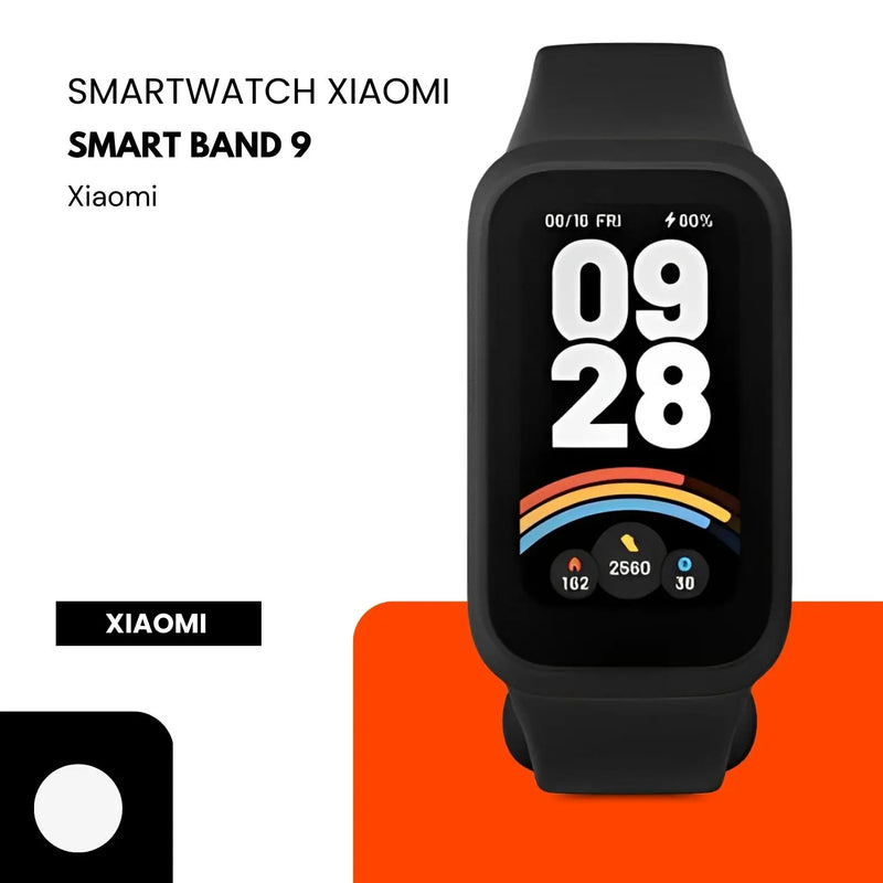 Pulseira Xiaomi Smart Band 9 Active-Fitness com tela AMOLED, monitoramento de saúde e bateria de longa duração